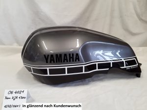 Yamaha XJR1300 nach Kundenwunsch in 1278/MNM3 glänzend RH-Lacke Lackiererei Motorradlackierung