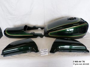Kawasaki Z900A4 '76 in 7T grün met. RH-Lacke Lackiererei Motorradlackierung 06-2707