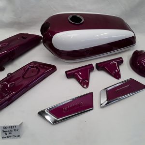 YAMAHA R5 Bj. 70 34 MTP metallic purple weiß 136 RH-Lacke Lackiererei Motorradlackierung